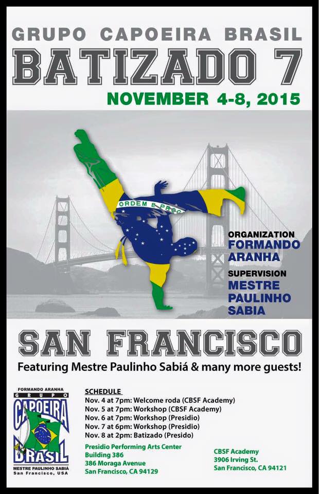 Capoeira Brasil San Francisco Batizado 7